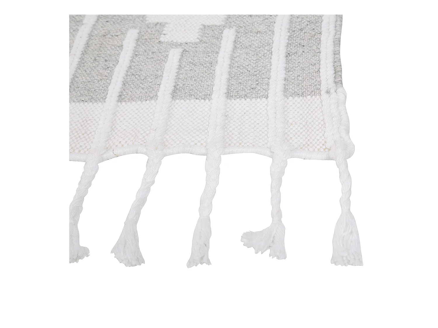 Alfombra de exterior TABIAT 140 x 200 cm Gris