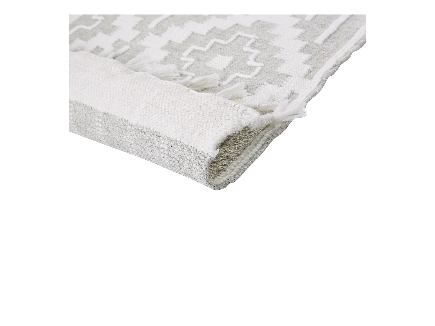 Alfombra de exterior TABIAT 140 x 200 cm Gris