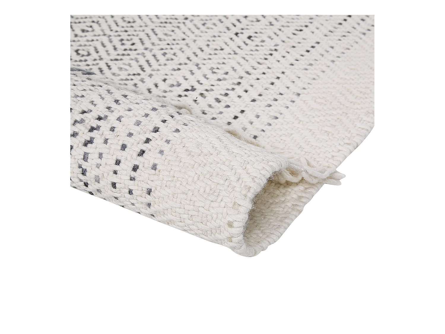 Tapis OMERLI Blanc 80 x 150 cm Laine