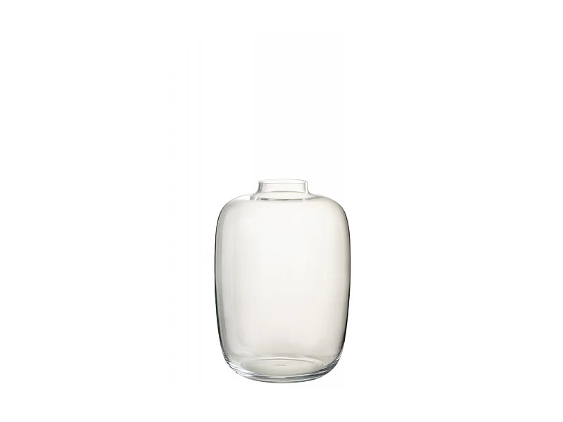 Jarrón cleo cristal transparente Alt. 35 cm
