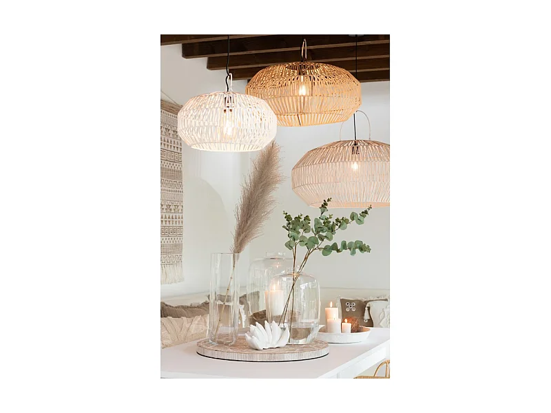 Jarrón cleo cristal transparente Alt. 35 cm