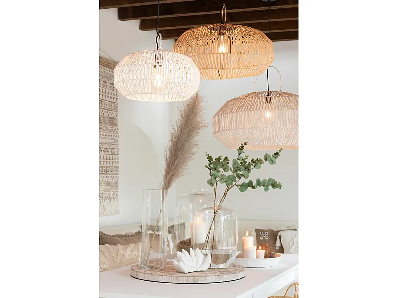 Jarrón cleo cristal transparente Alt. 35 cm