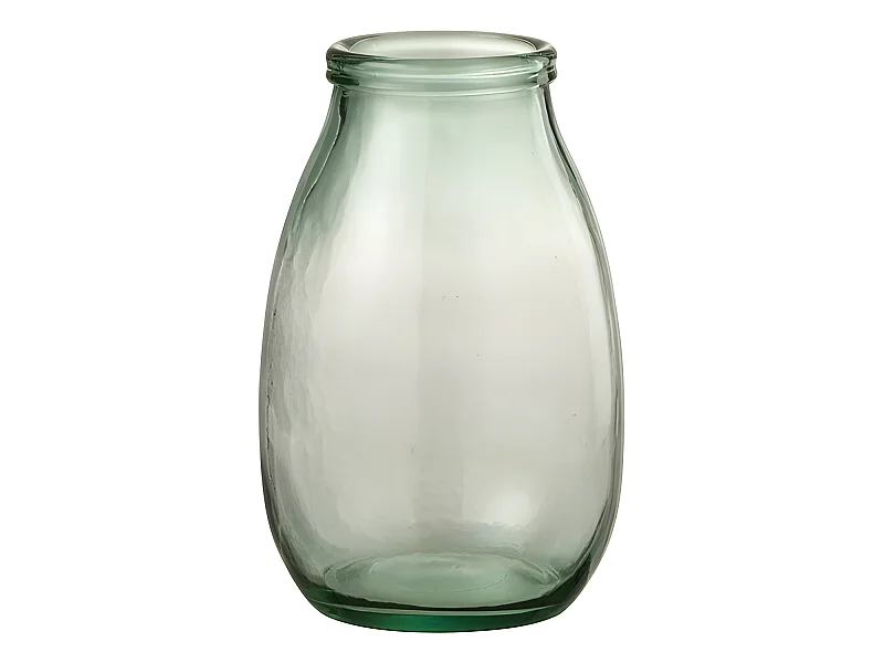 Jarrón alto cristal transparente Alt. 27 cm