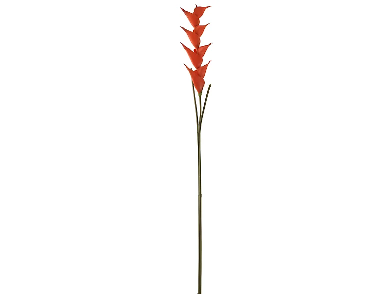 Fleur Artificielle "Heliconia" 141cm Orange