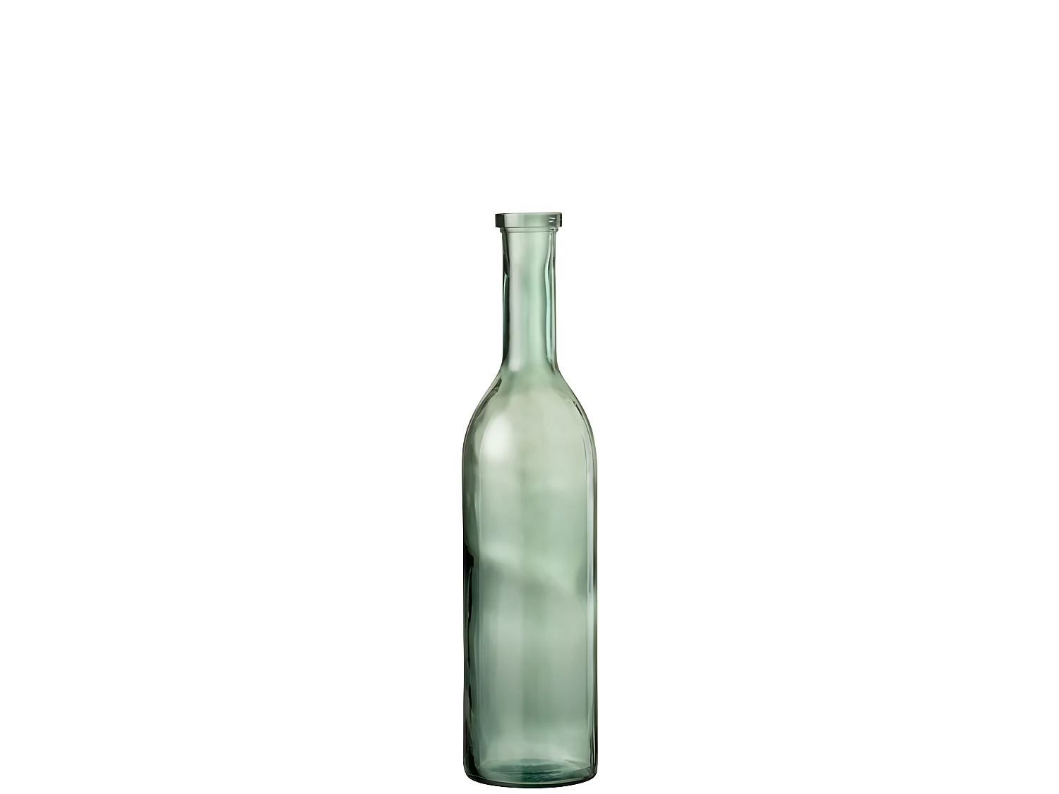 Jarrón cancún cristal verde Alt. 75