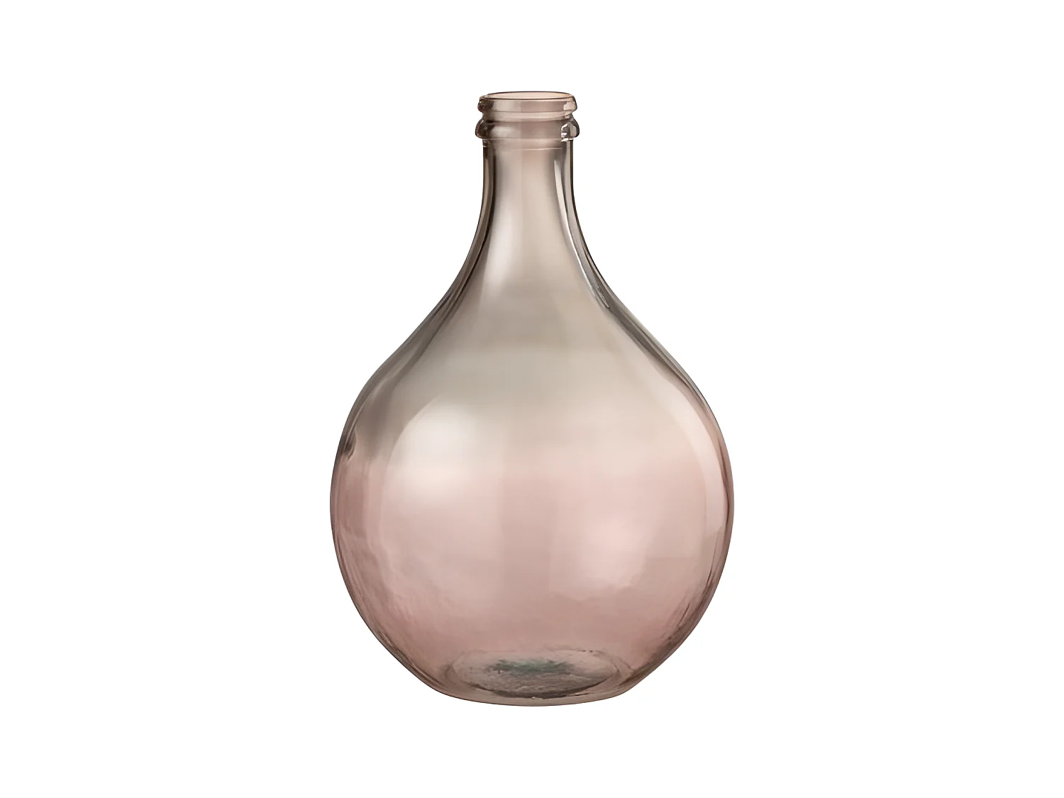 Vaso in vetro trasparente salomone 28x29x43cm