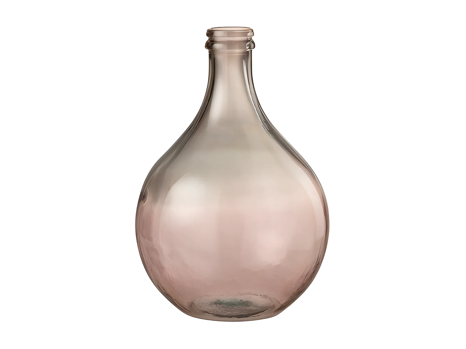 Vaso in vetro trasparente salomone 28x29x43cm