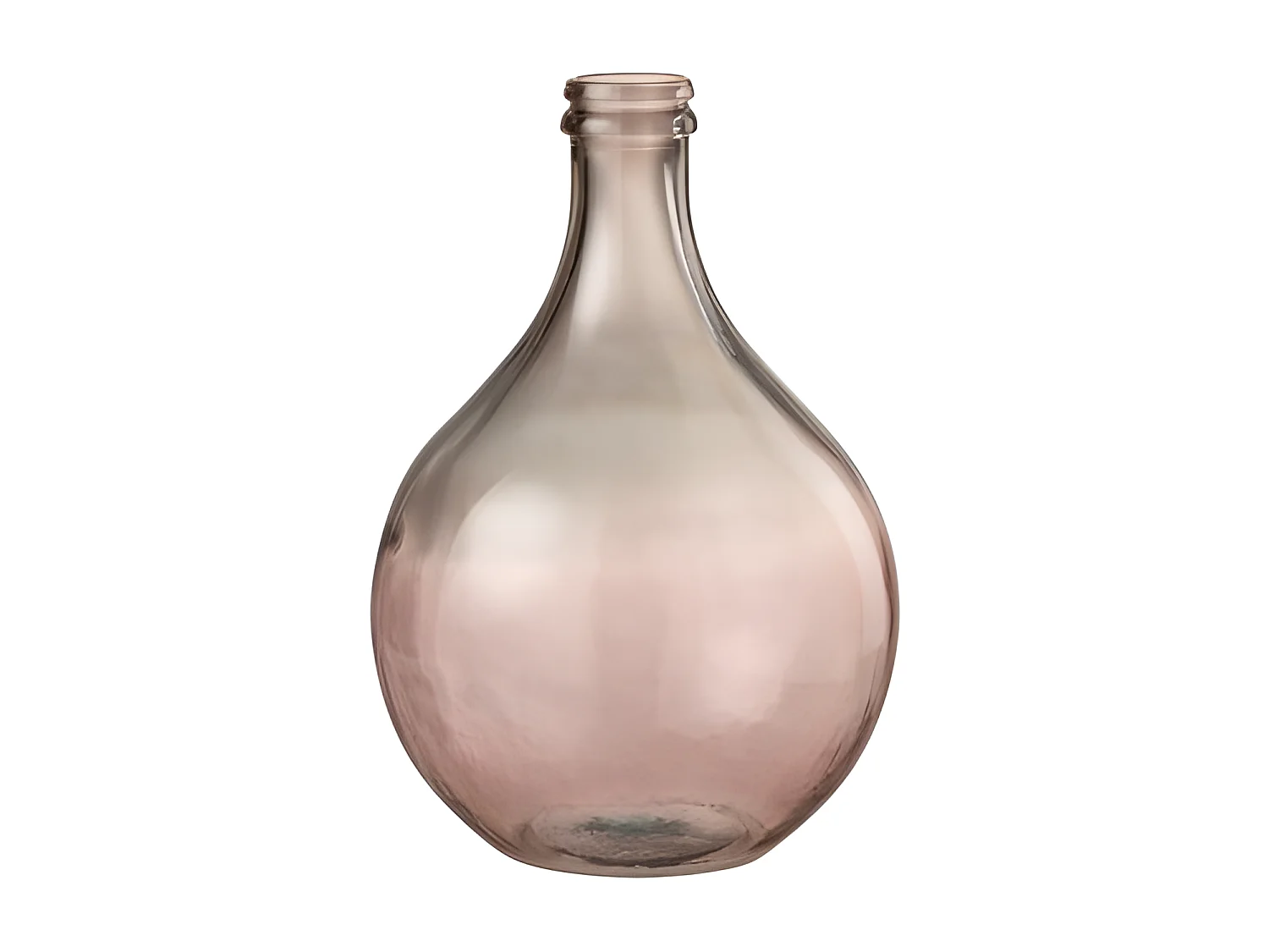 Vaso in vetro trasparente salomone 28x29x43cm