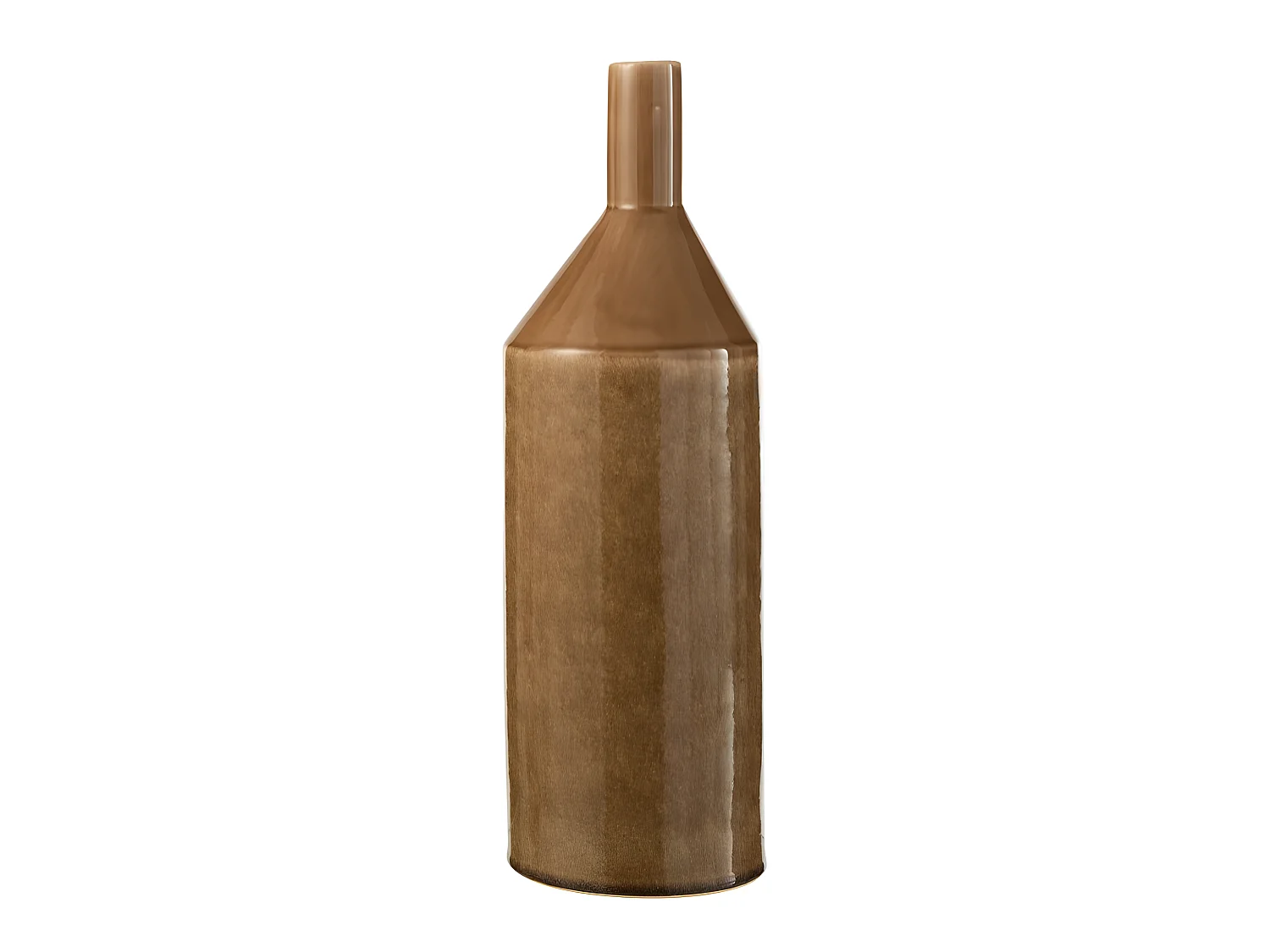 Vase Design en Céramique "Cabisy" 46cm Marron