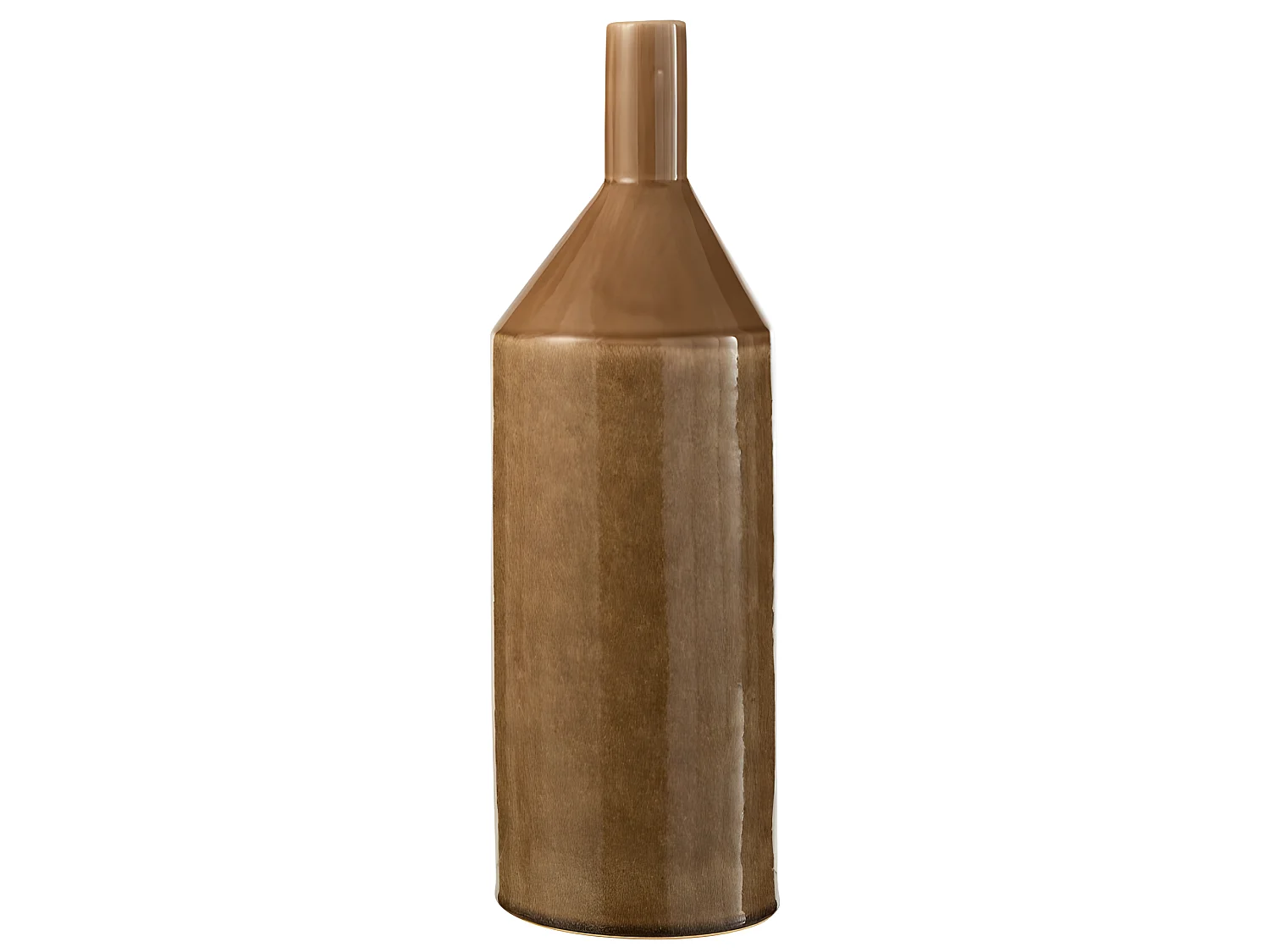 Vase Design en Céramique "Cabisy" 46cm Marron