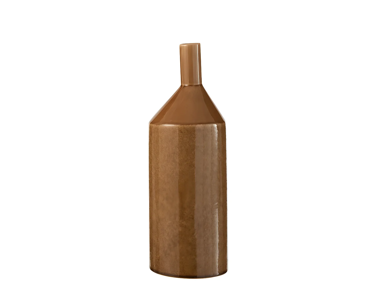 Vase Design en Céramique "Cabisy" 40cm Marron