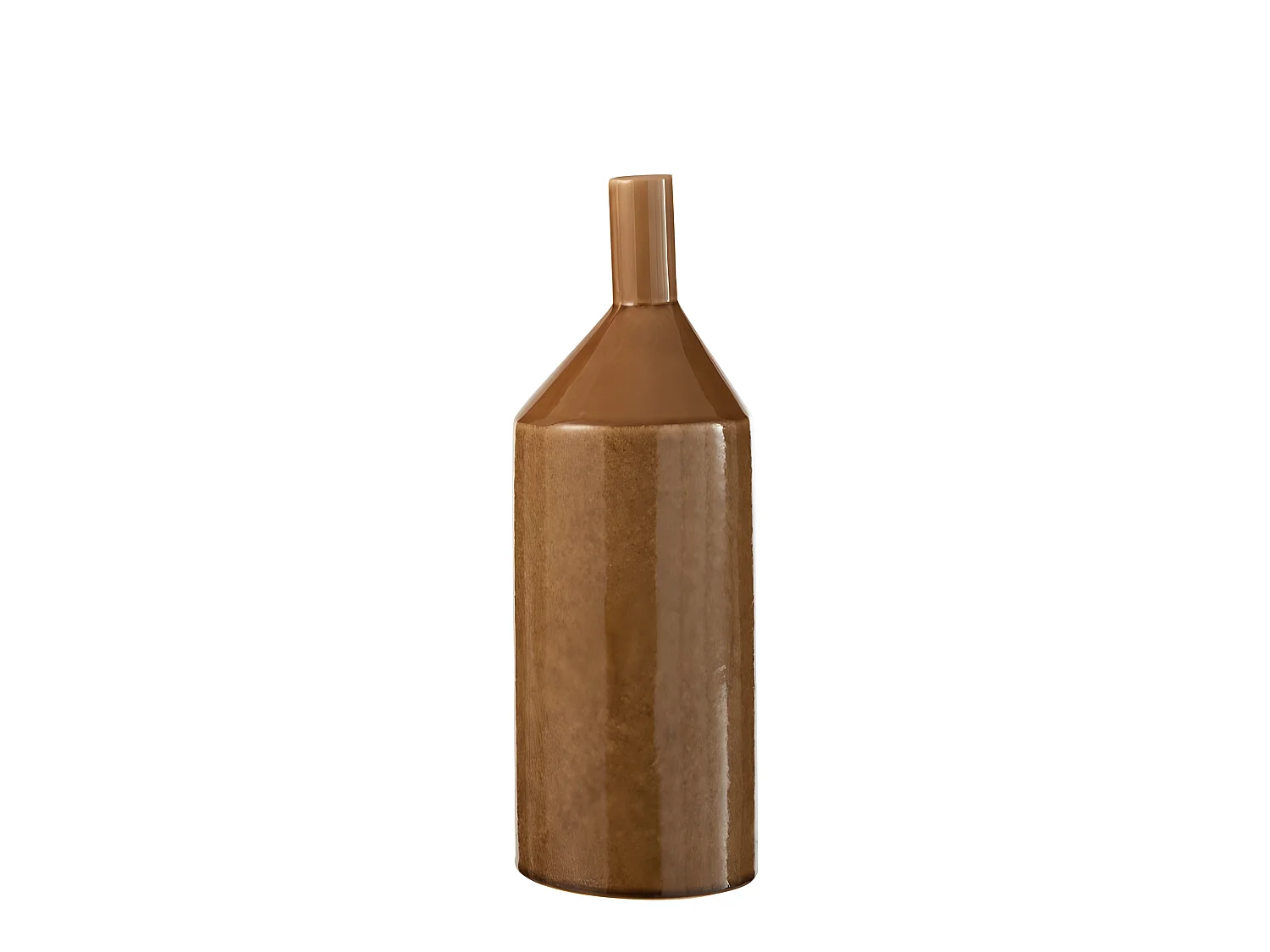 Vase Design en Céramique "Cabisy" 40cm Marron