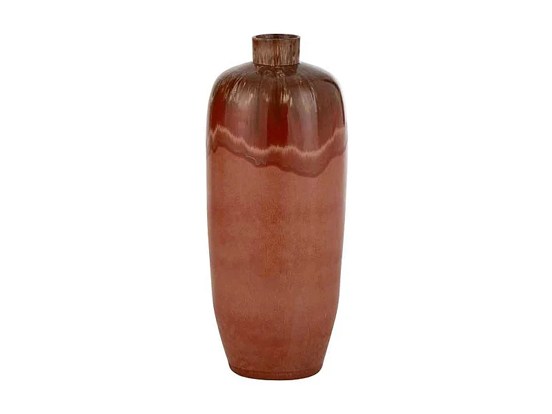 Vaso in ceramica rossa 30x30x70cm