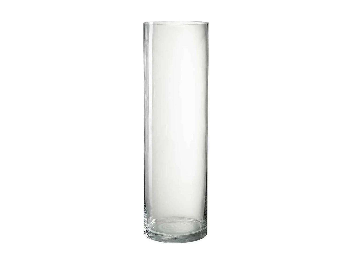 Vase Design en Verre "Vola" 50cm Transparent