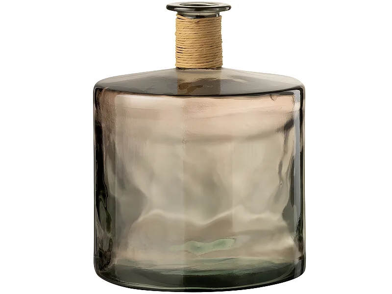Vaso in vetro marronee 35x35x44 cm