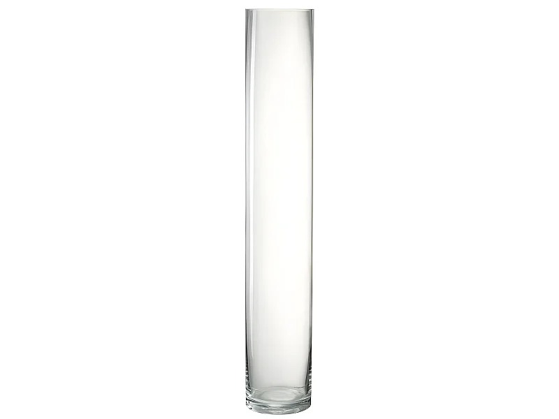 Vase Design en Verre "Vola" 60cm Transparent