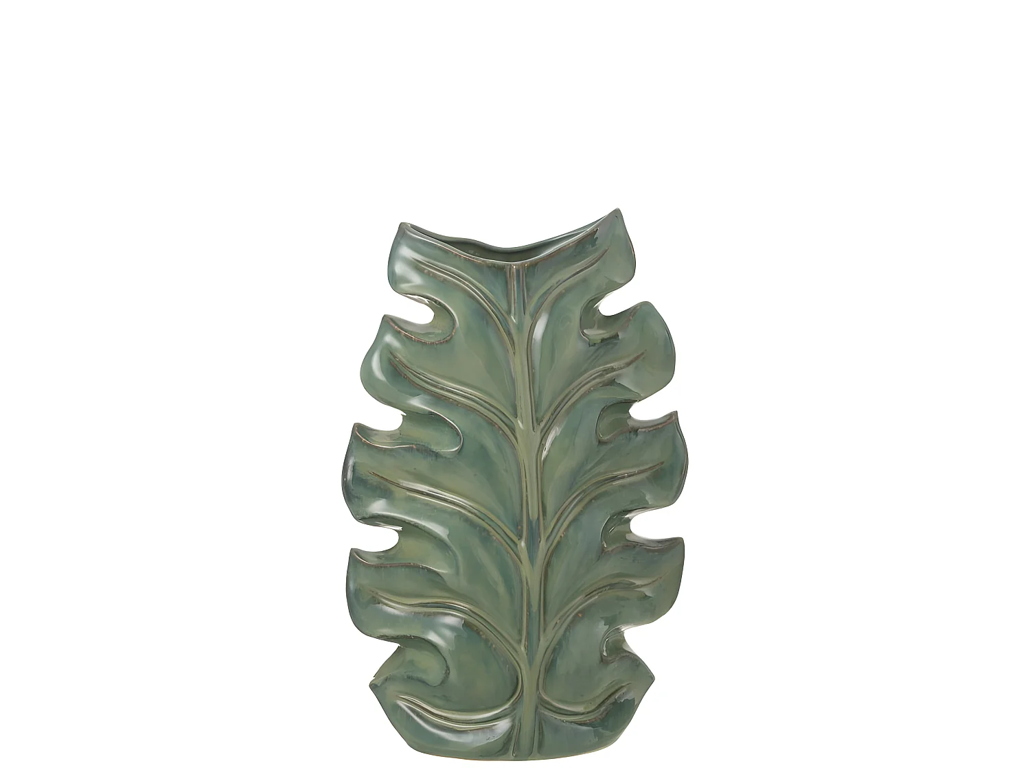 Vase Design en Céramique "Poséidon" 46cm Vert