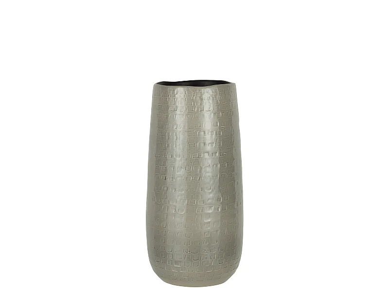 Vase en Céramique Design "Yuella" 40cm Gris