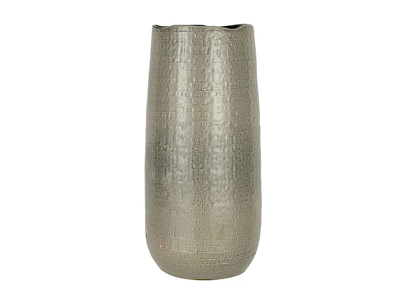 Vase en Céramique Design "Yuella" 50cm Gris