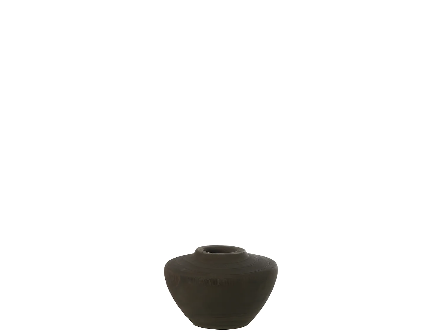 Jarrón de madera de 15x15x10 cm