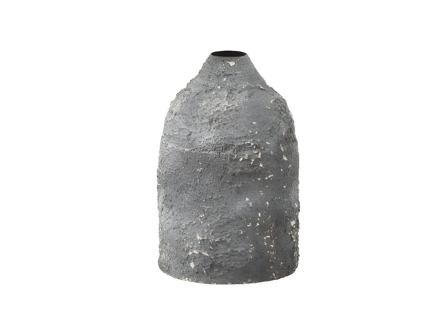 Vase Design en Métal "Effy" 24cm Gris