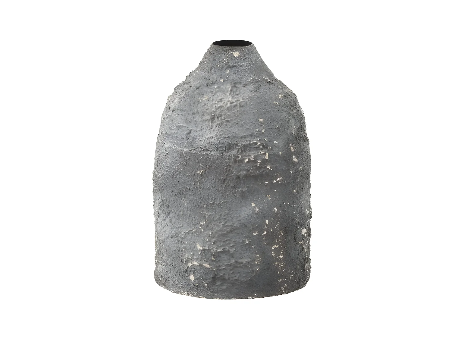 Vase Design en Métal "Effy" 24cm Gris