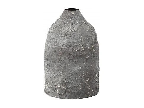 Vase Design en Métal "Effy" 24cm Gris
