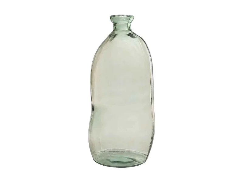 Vase Rond Design en Verre "Laura" 73cm Vert