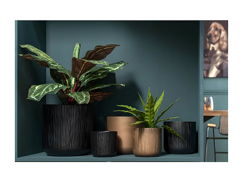 Plante Artificielle en Pot "Peacock" 60cm Vert