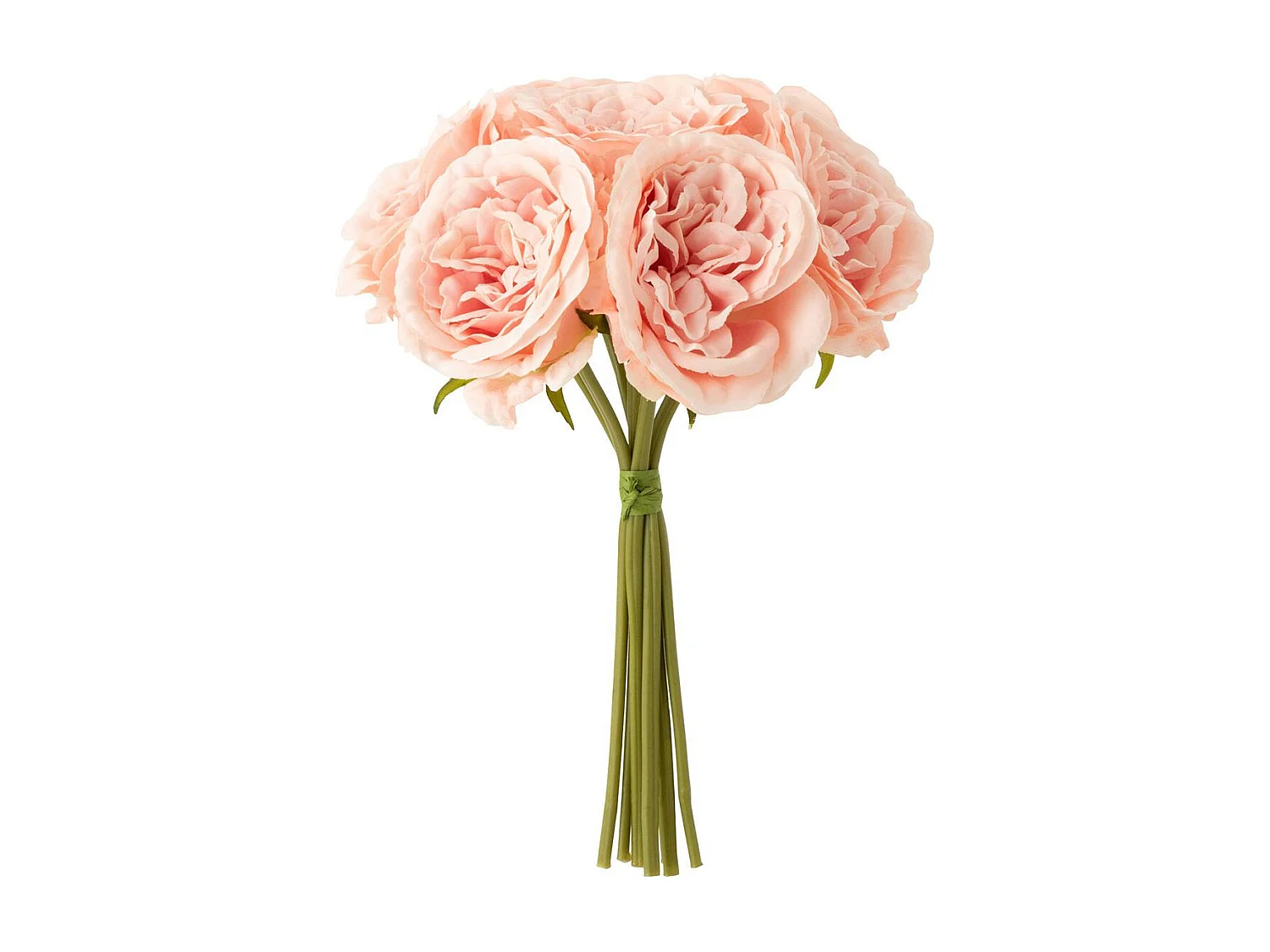 Decoración floral de plástico rosa de 20x20x25 cm