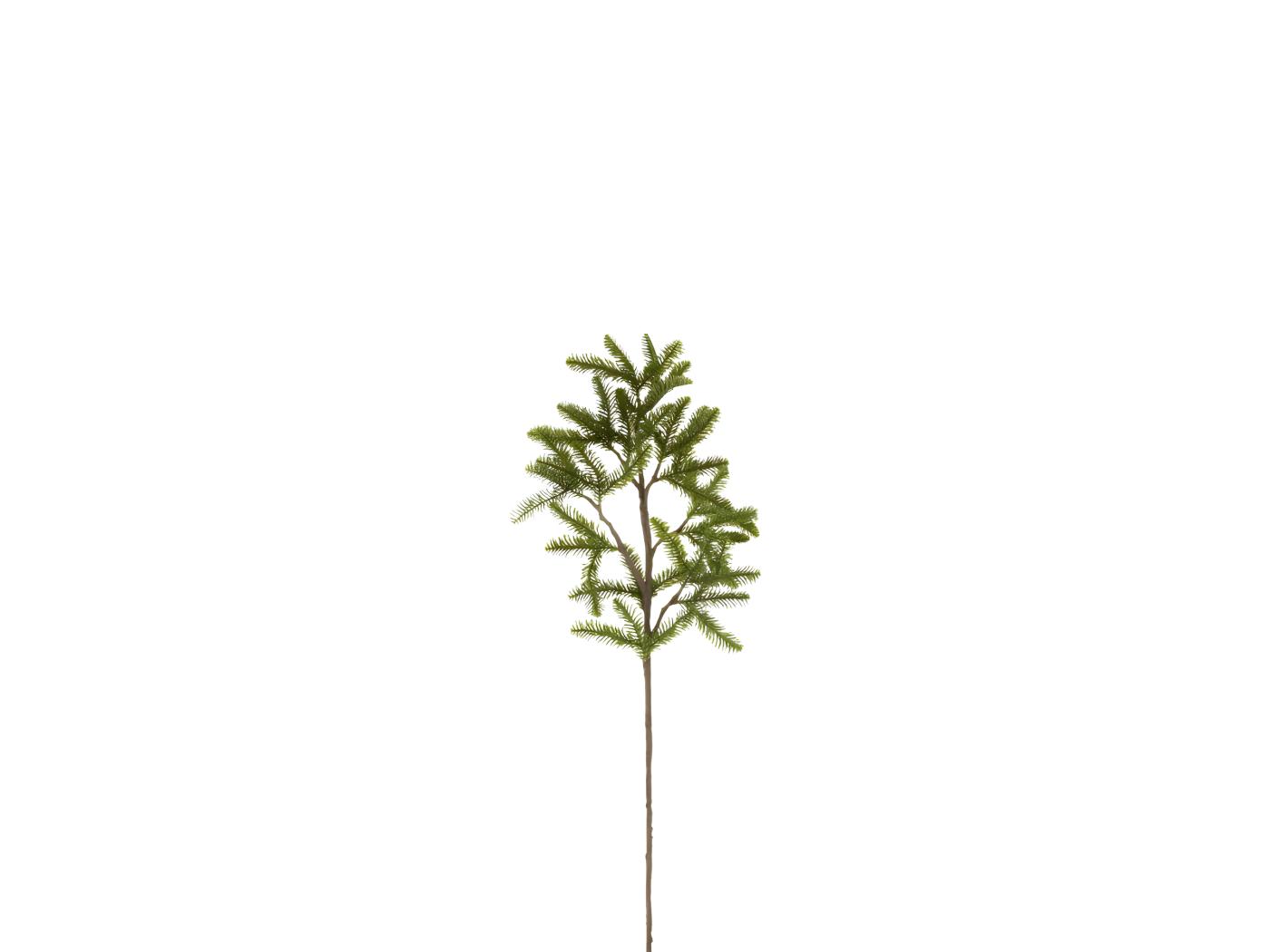 Branche de sapin en plastique vert 30x4x98 cm