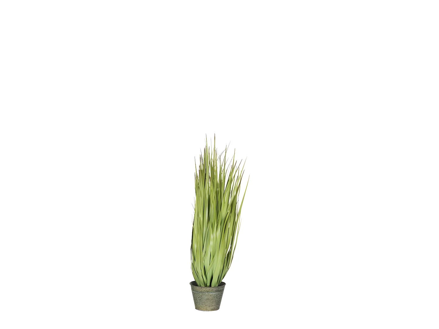 Plante Artificielle en Pot "Herbes Sauvages" 68cm Vert