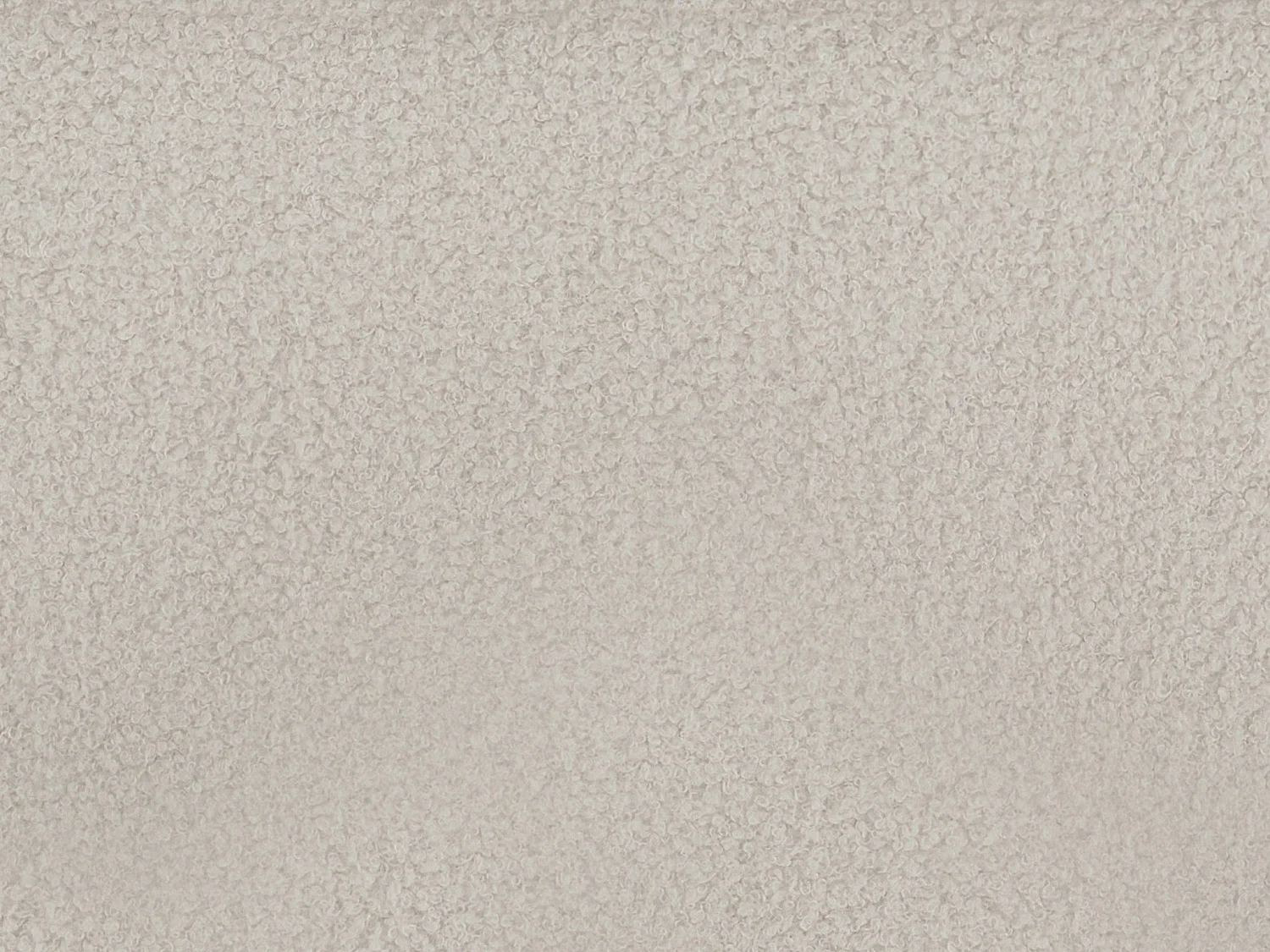 Lounge-Sessel & Hocker - Bouclé-Stoff - Weiß - JOVANA