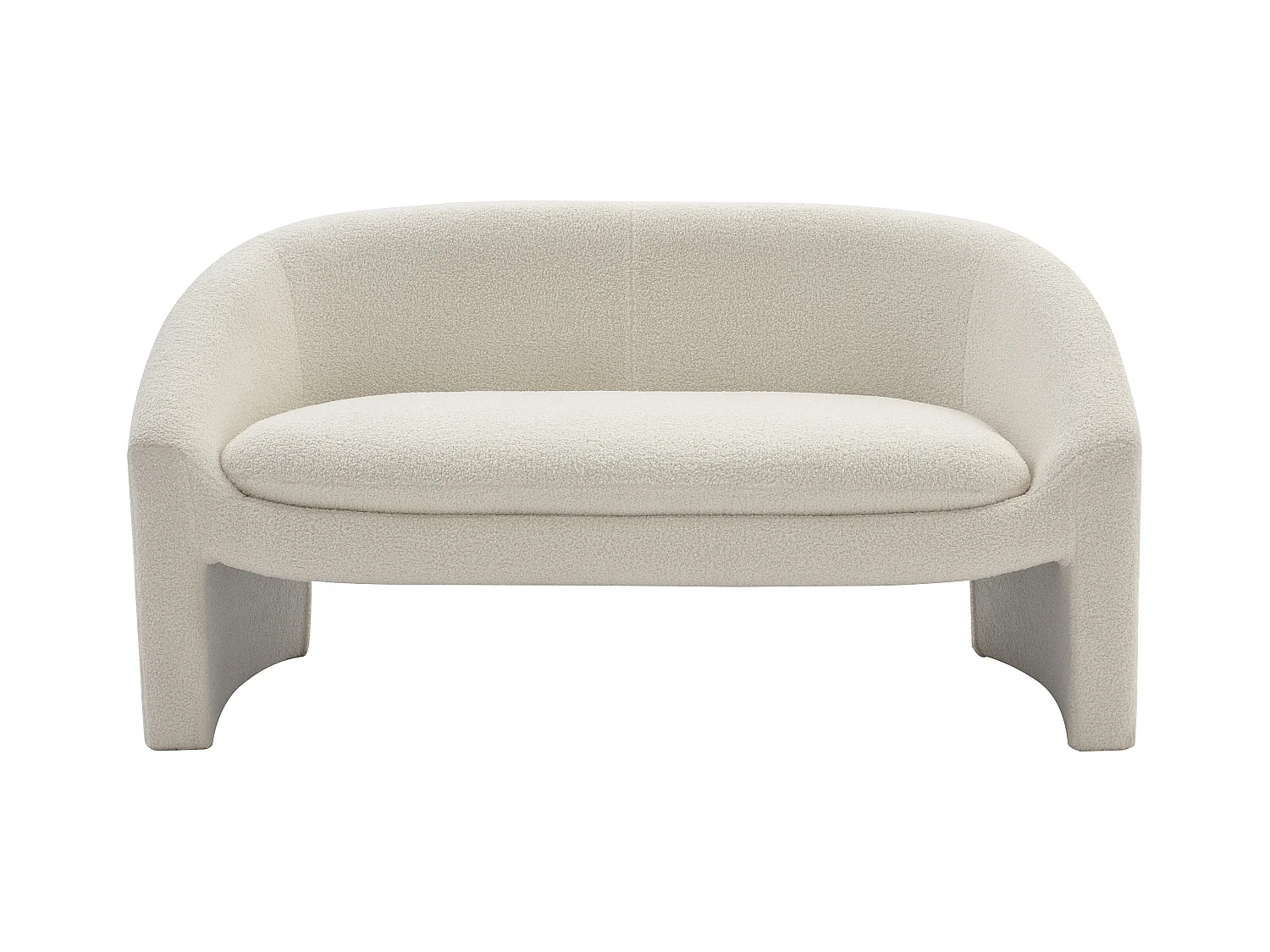 Tosetters benkete i hvit slyng-stoff OSSANA