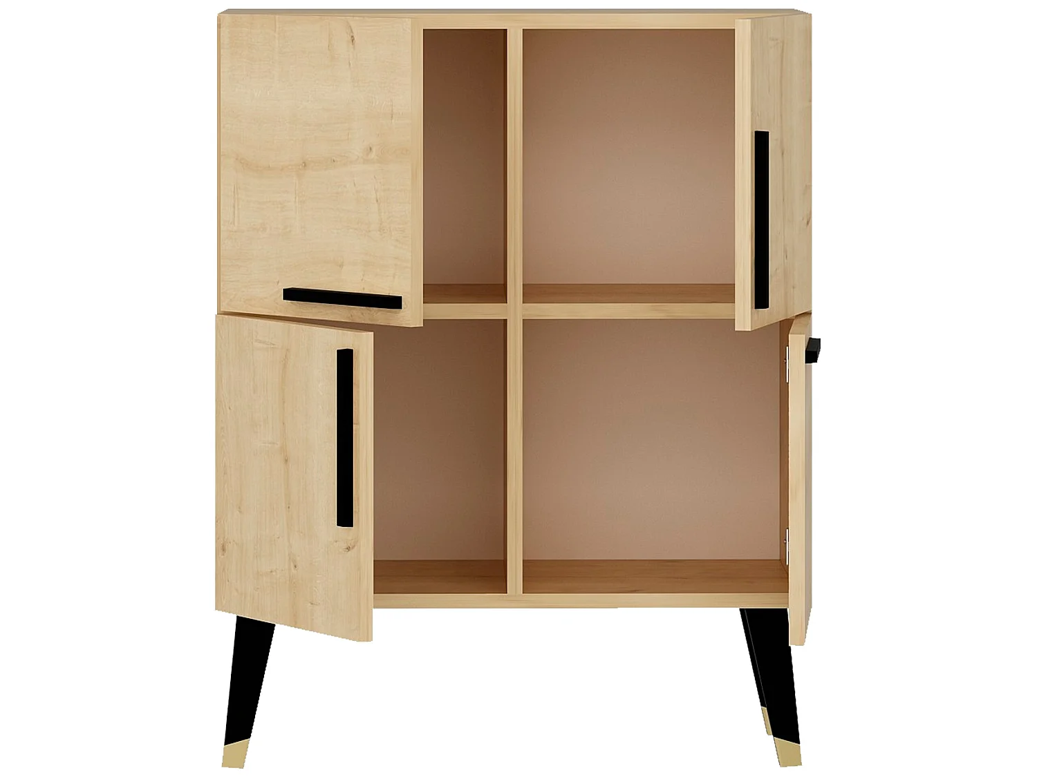 Meubles En Chêne Saphir Avec Panneaux De Particules 100% Mélaminés. 70x90x35