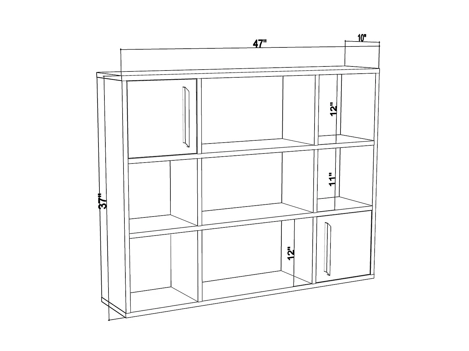 Étagère Pour Livres 100%  Panneaux De Particules Couleur Anthracite 120x25x93,6