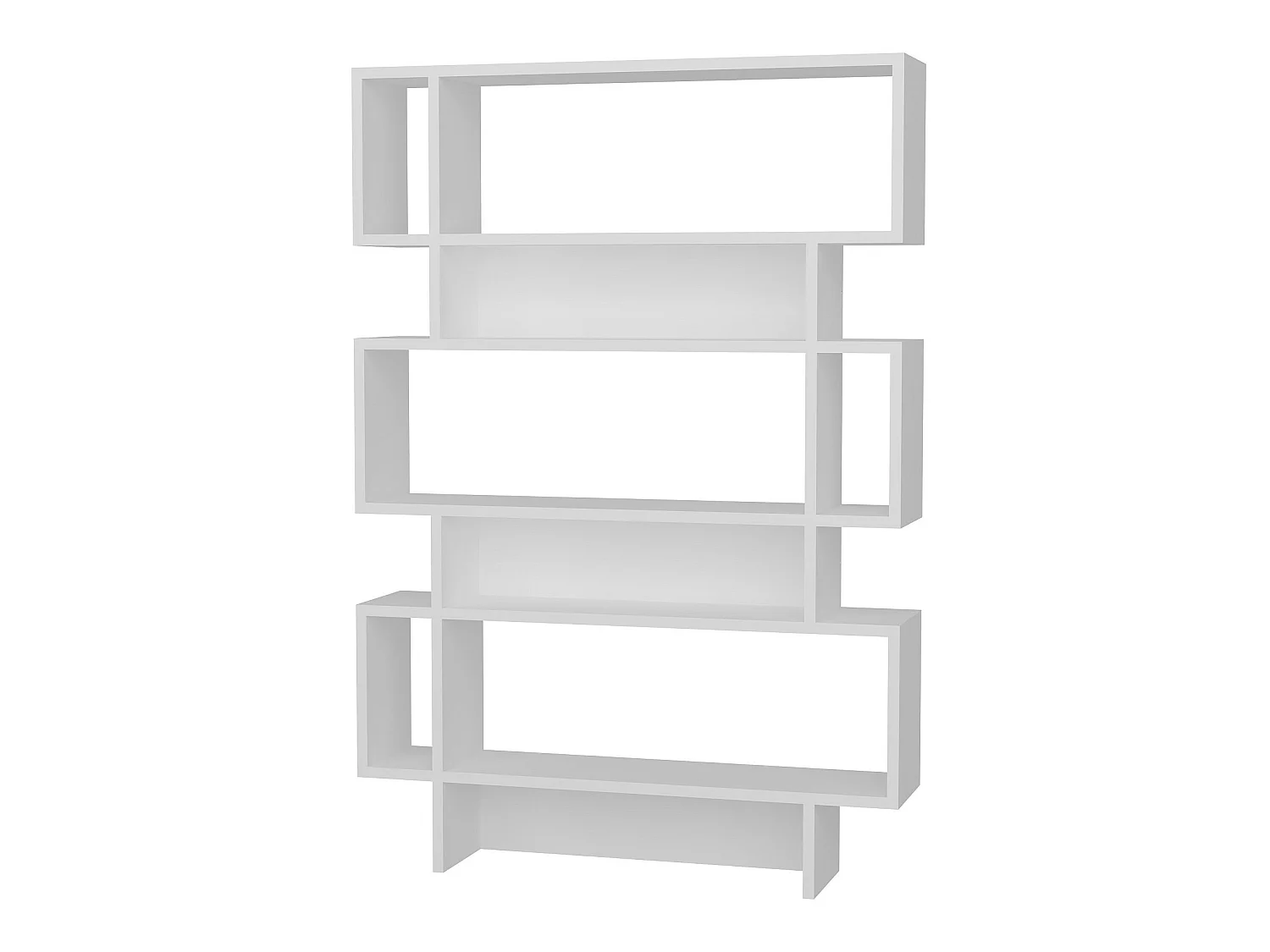 Étagère Pour Livres 100%  Panneaux De Particules Couleur Blanc 90x130,8x19,6