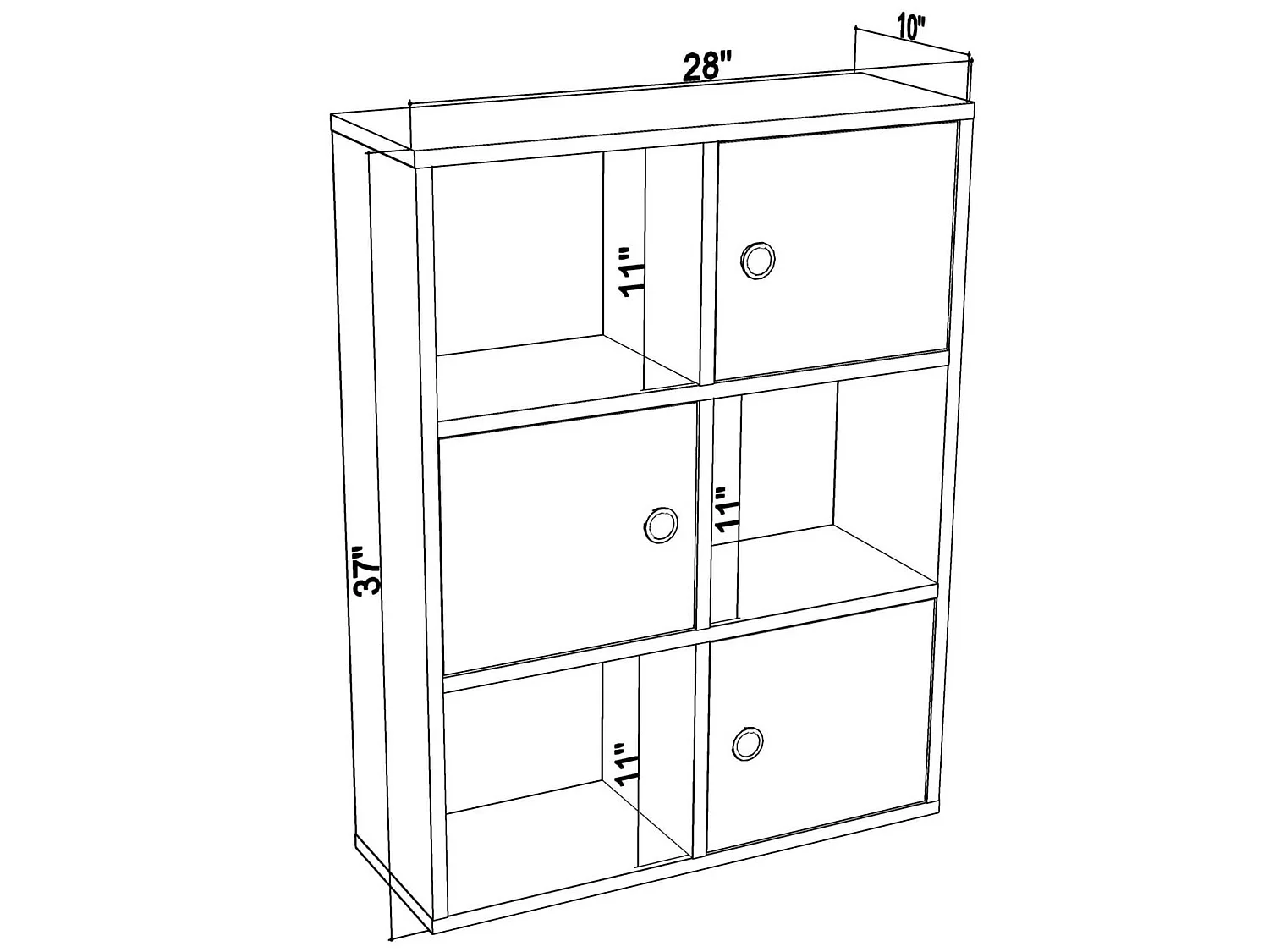 Étagère Pour Livres 100%  Panneaux De Particules Couleur Blanc 72x25x93