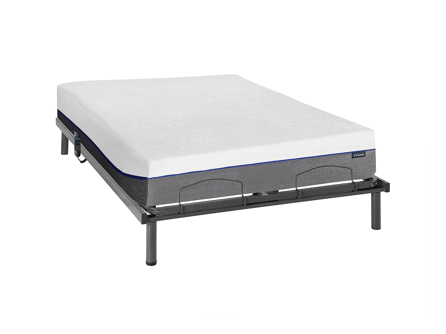 Relaxbett elektrisch - Matratzen mit Memory Schaum - JIMBARAN II von YSMÉE - mit OKIN-Motor - 140 x 200 cm