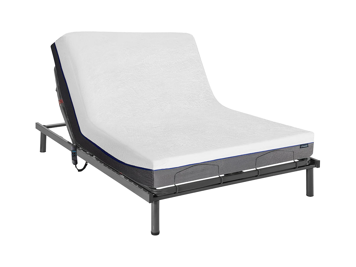Relaxbett elektrisch - Matratzen mit Memory Schaum - JIMBARAN II von YSMÉE - mit OKIN-Motor - 140 x 200 cm