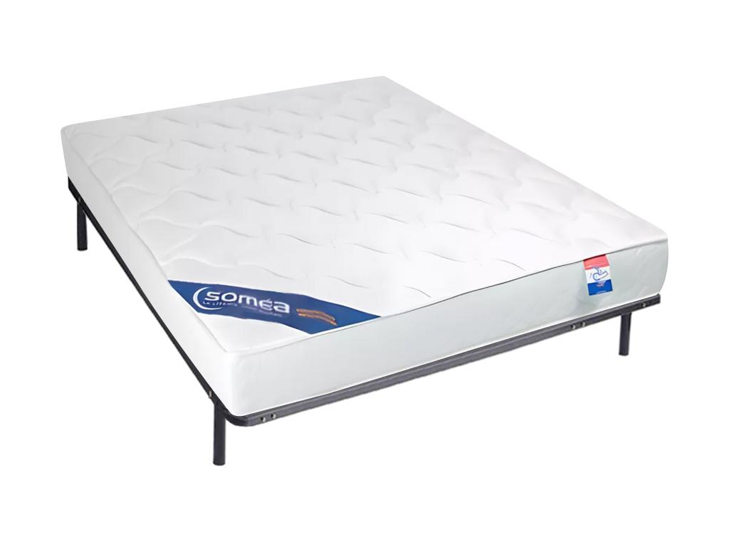 Matratzen-Lattenrost-Set - 140 x 190 cm - Kaltschaummatratze - Stärke 15 cm günstig online kaufen