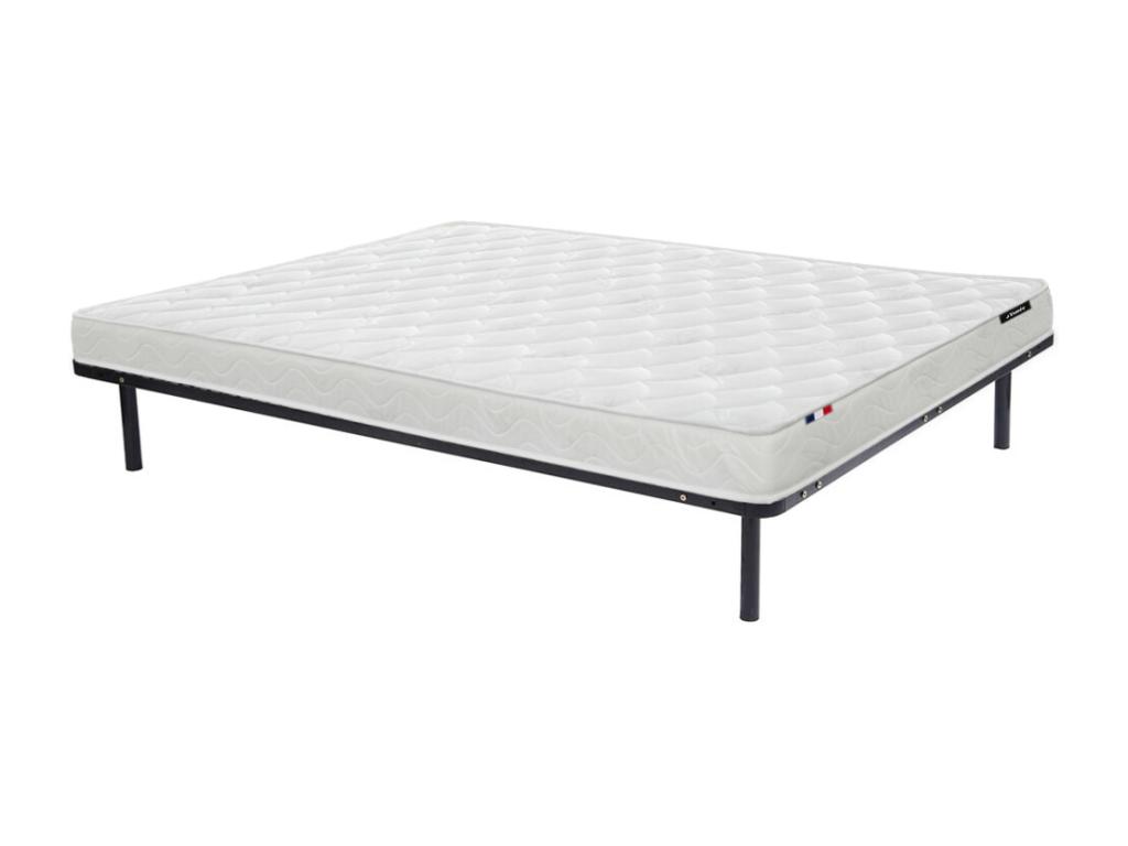 Matratzen-Lattenrost-Set - 140 x 190 cm - Kaltschaummatratze - Stärke 15 cm günstig online kaufen