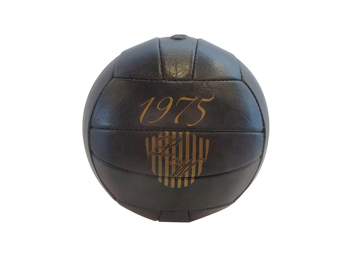 Balón de fútbol vintage 21 cm chocolate GOODTIMES