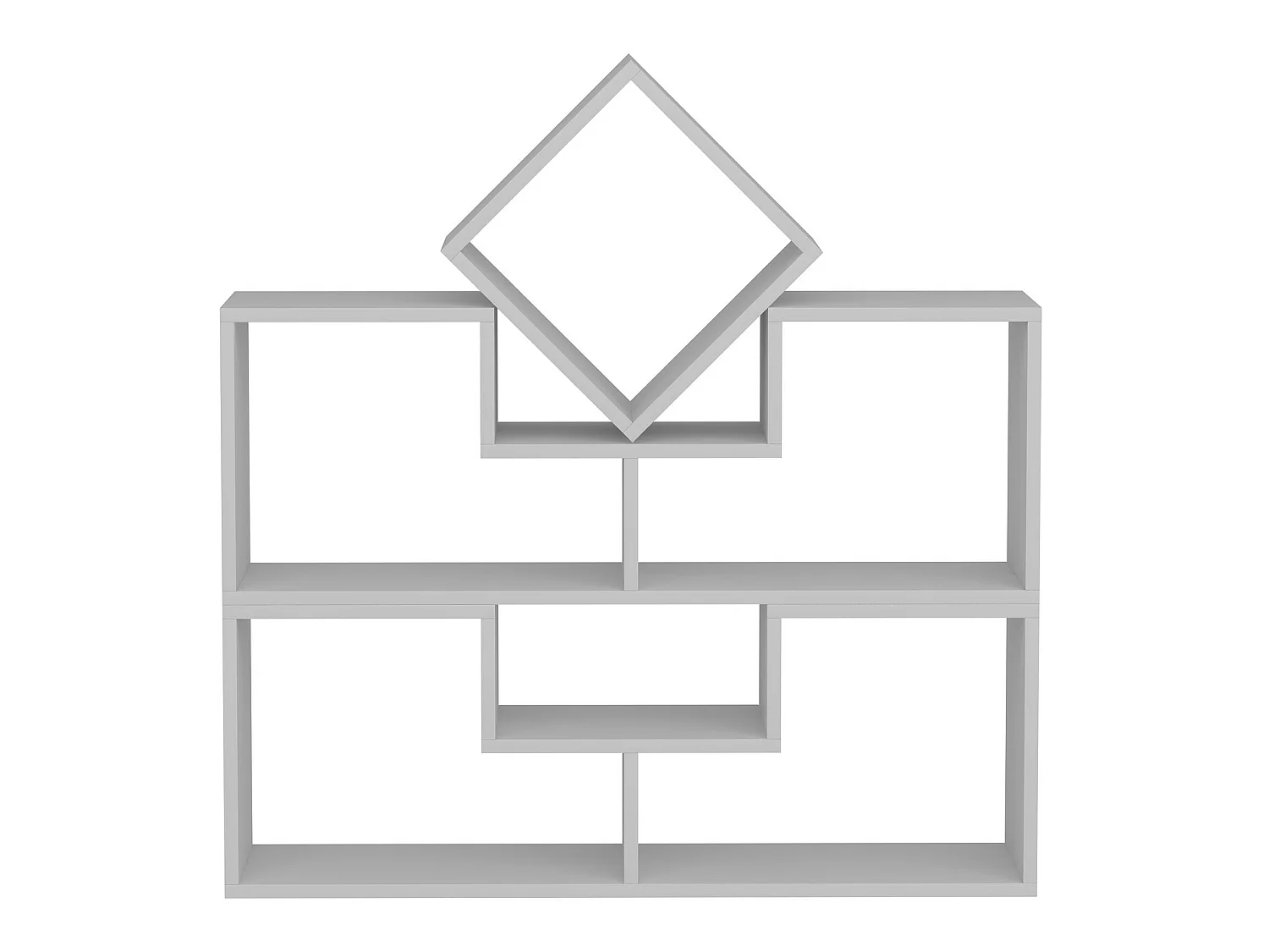 Étagère Pour Livres 100%  Panneaux De Particules Couleur Blanc 105x76,4x29,5