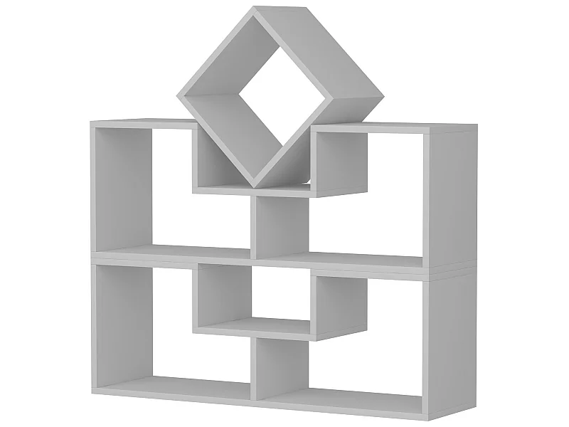 Étagère Pour Livres 100%  Panneaux De Particules Couleur Blanc 105x76,4x29,5