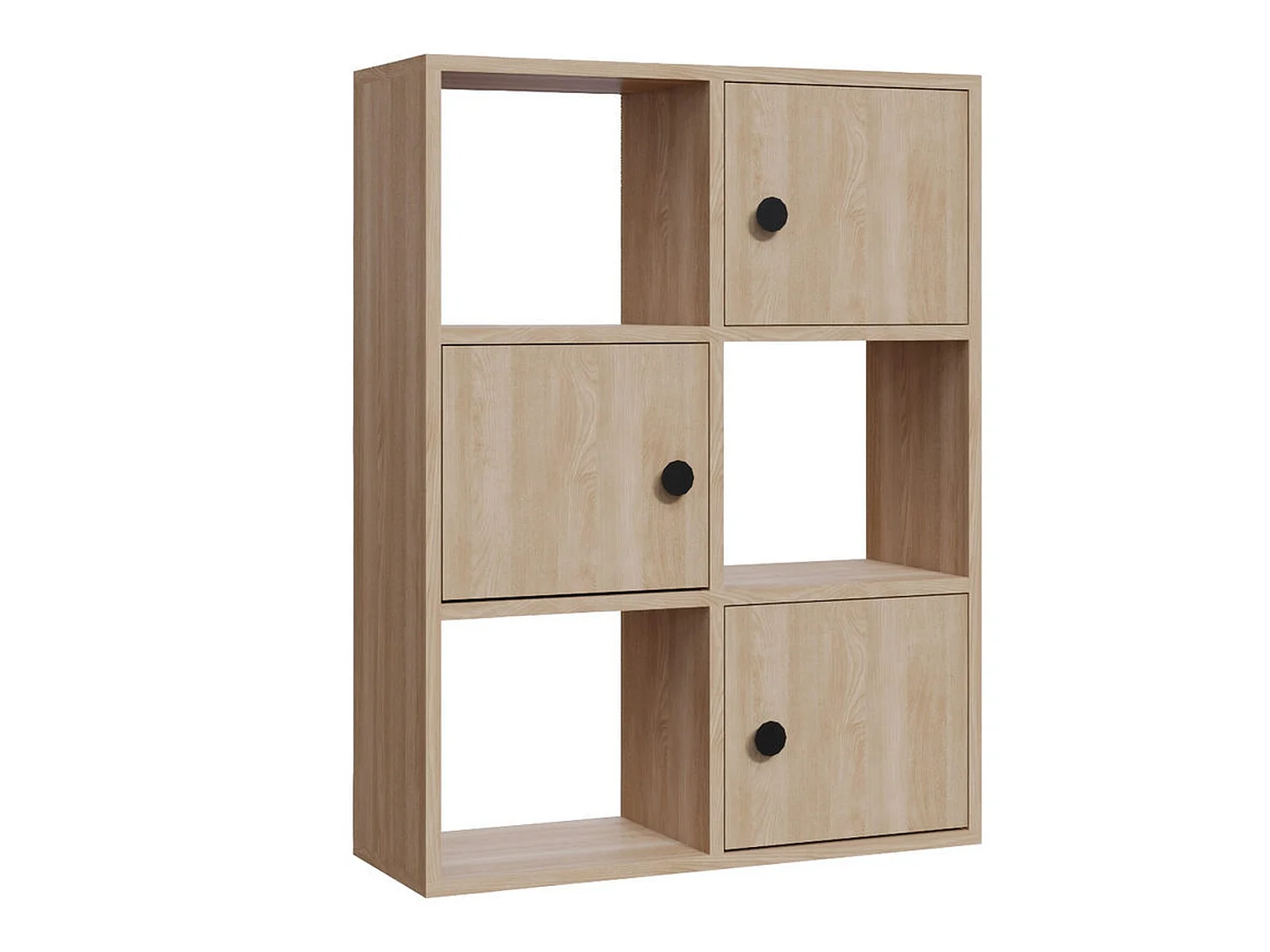 Étagère Pour Livres 100%  Panneaux De Particules Couleur Chêne. 72x25x93