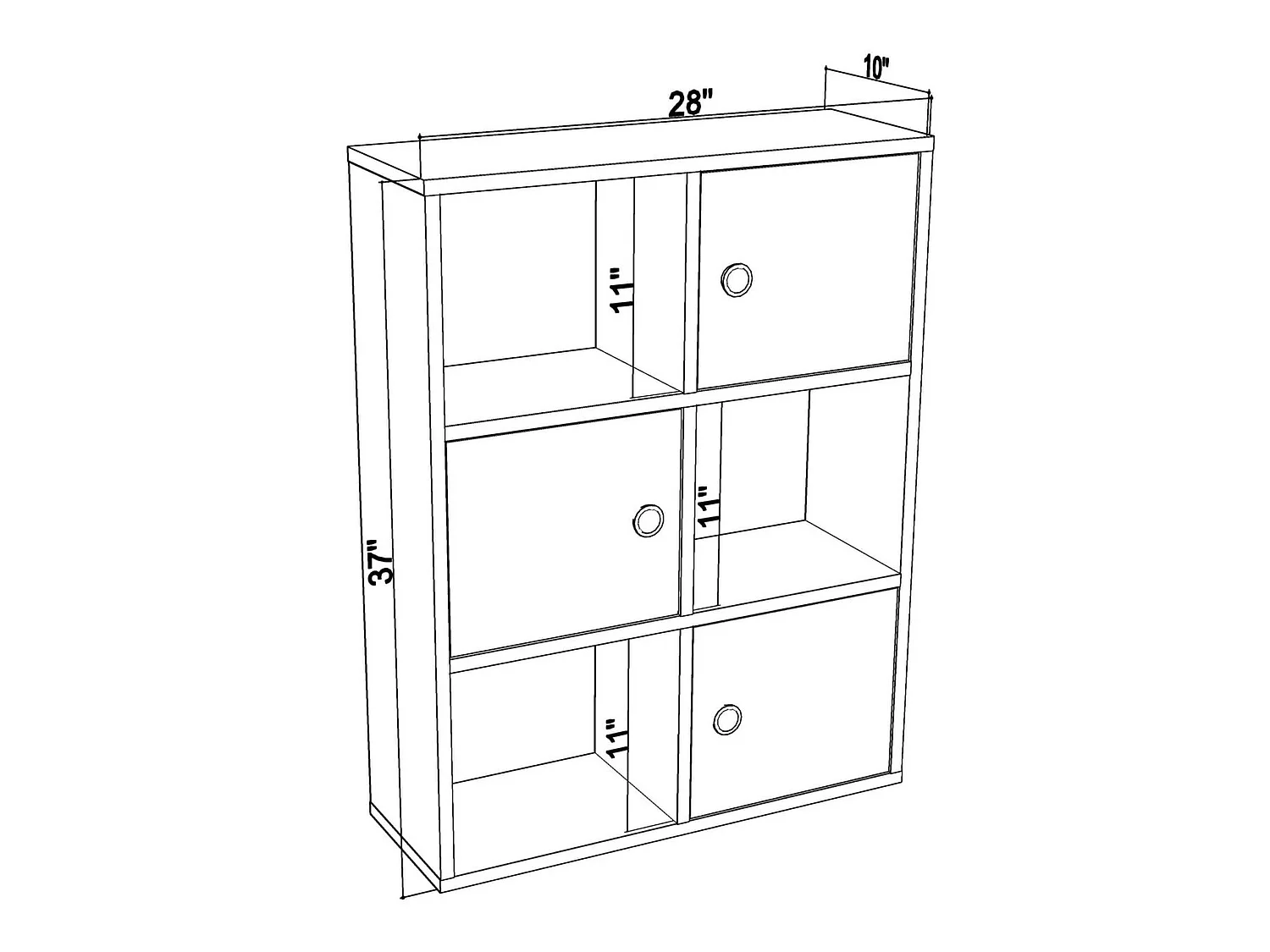 Étagère Pour Livres 100%  Panneaux De Particules Couleur Chêne. 72x25x93