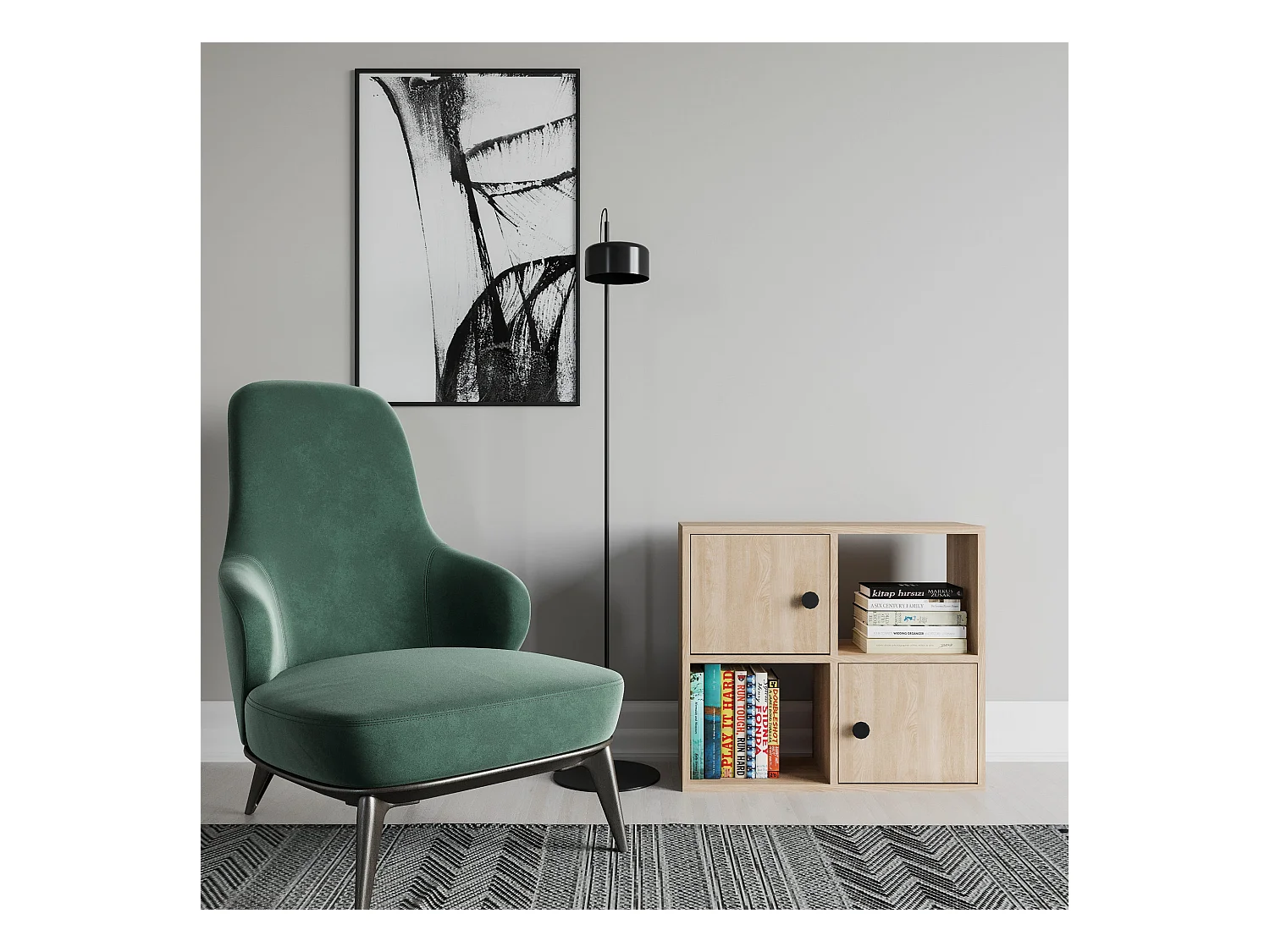 Étagère Pour Livres 100%  Panneaux De Particules Couleur Chêne 72x25x62,6