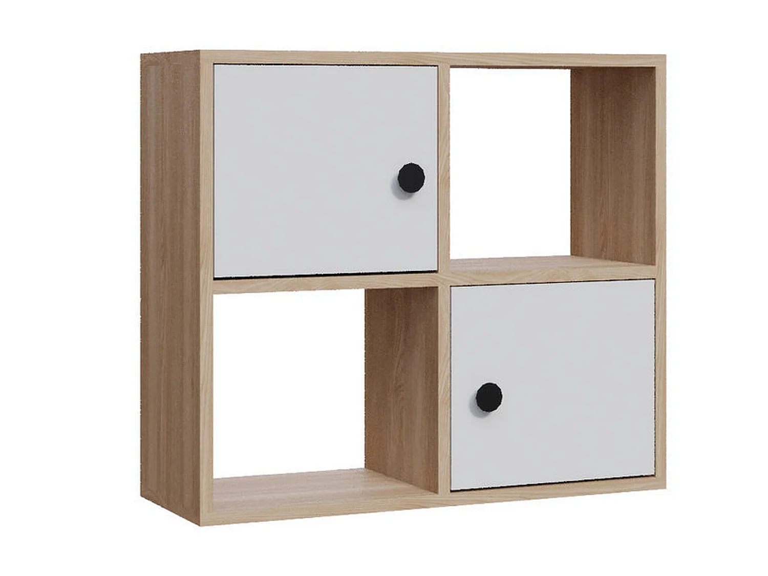 Étagère Pour Livres 100%  Panneaux De Particules Couleur Chêne Blanc. 72x25x62,6