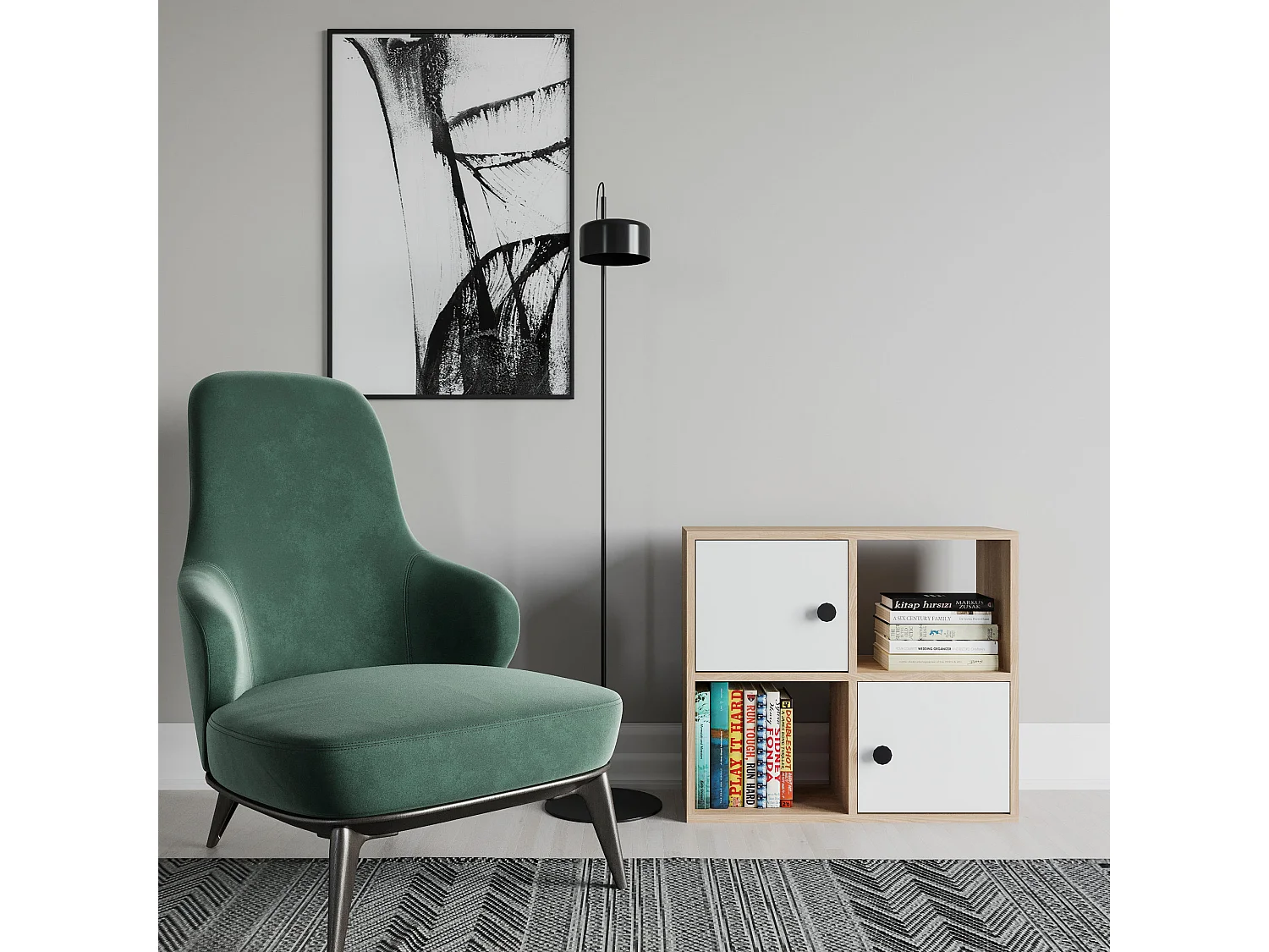 Étagère Pour Livres 100%  Panneaux De Particules Couleur Chêne Blanc. 72x25x62,6